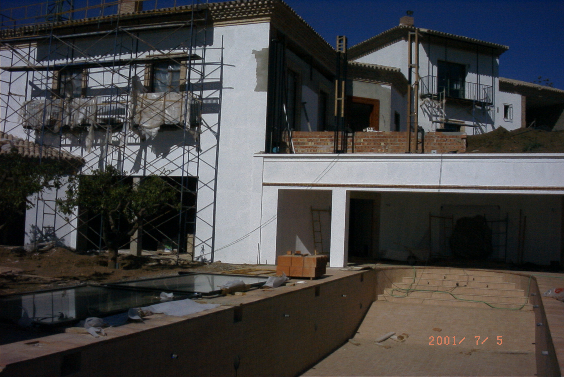 Construcción de villas de lujo